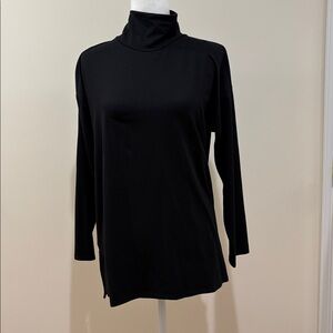 J. Jill Luxe Supima High-Low Turtleneck Tunic